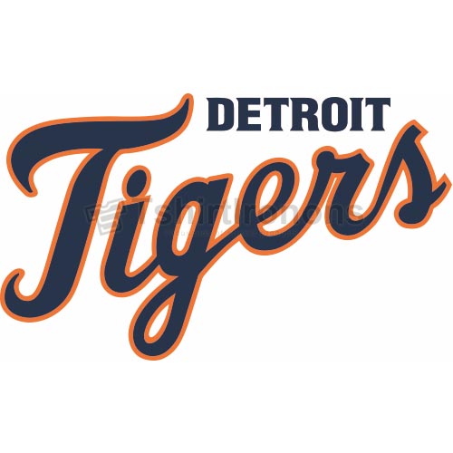 Detroit Tigers T-shirts Iron On Transfers N1582